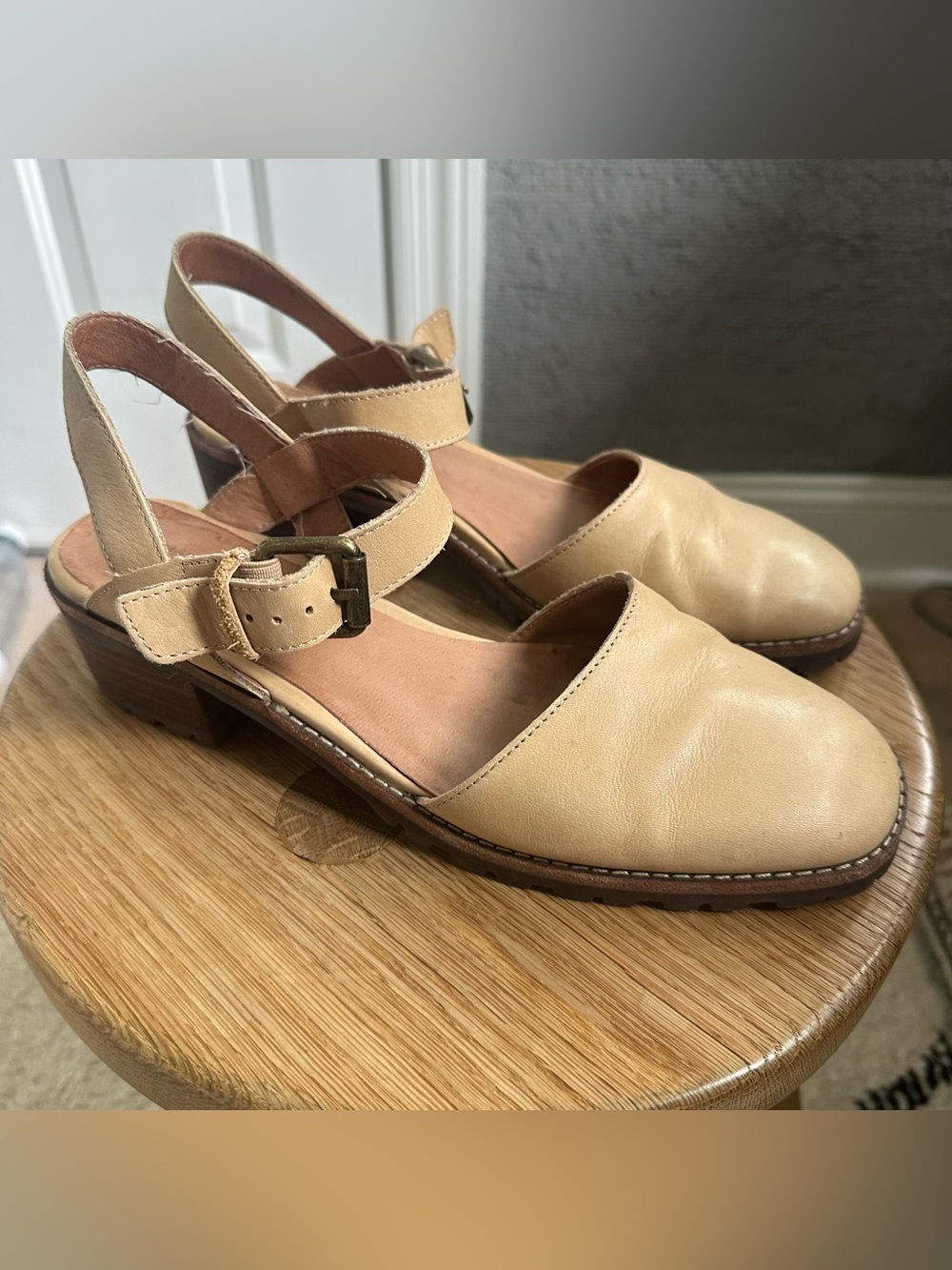 Madewell Mary Jane Lug Sole Sandals